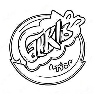 Takis Logo Fargeleggingsark 12890-10113