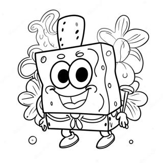 Spongebob Stoner Fargeleggingsark 31303-24779