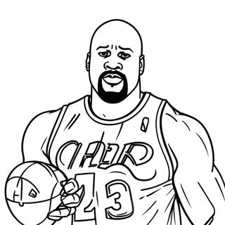 Shaq Fargeleggingsark