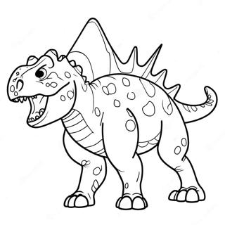 Carnotaurus Fargeleggingsark 41183-32536