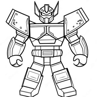 Megazord Fargeleggingsark 43963-34750