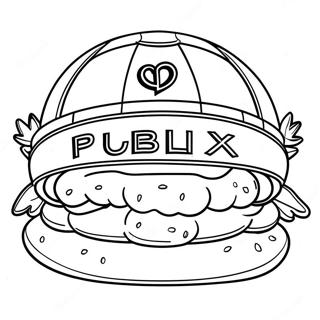 Publix Logo Fargeleggingsark 66394-52542